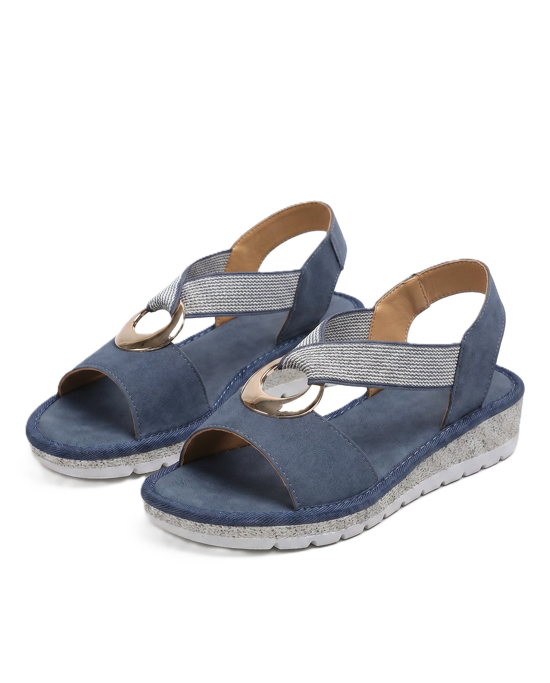 Sandalias Natural Wedge