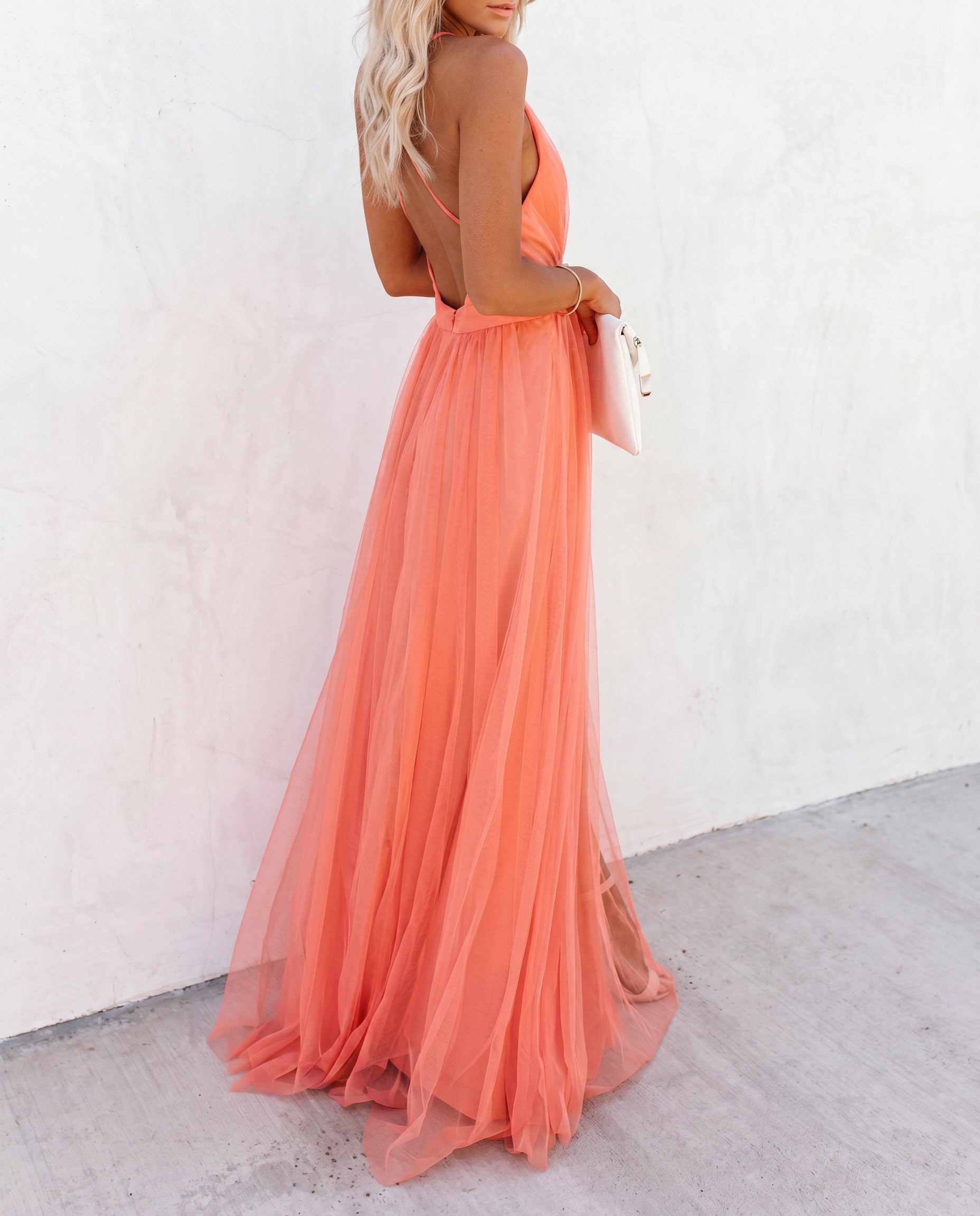 Vestido Coral Tie-Dye