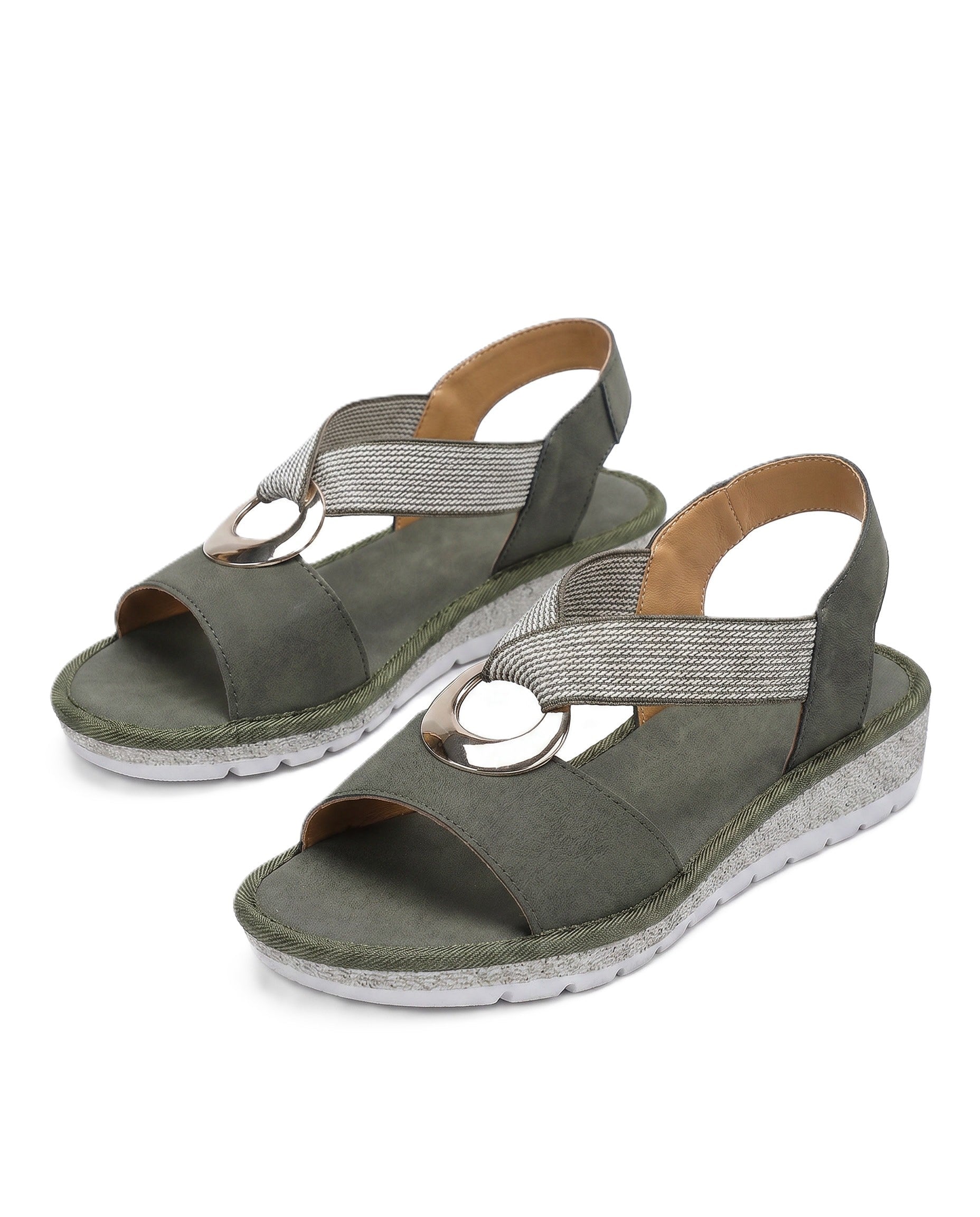 Sandalias Natural Wedge