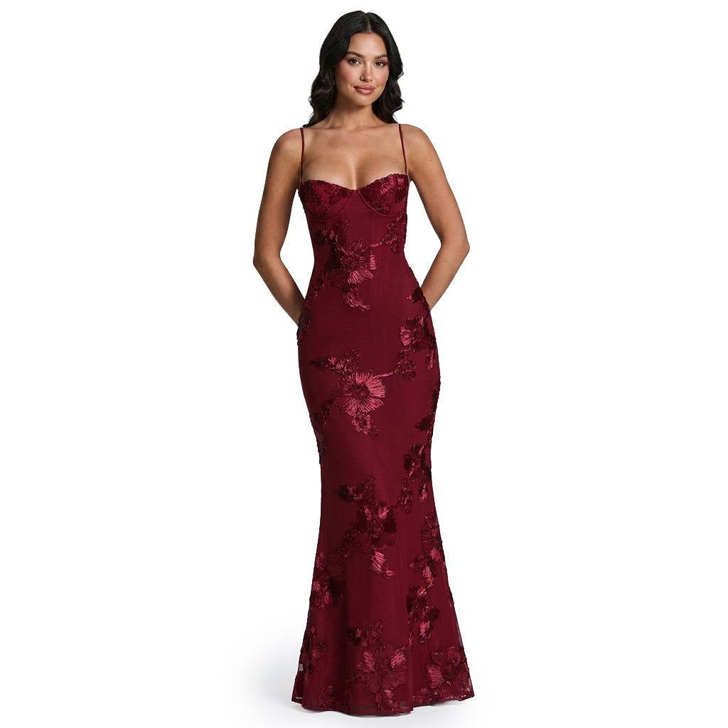 Vestido Floral Backless