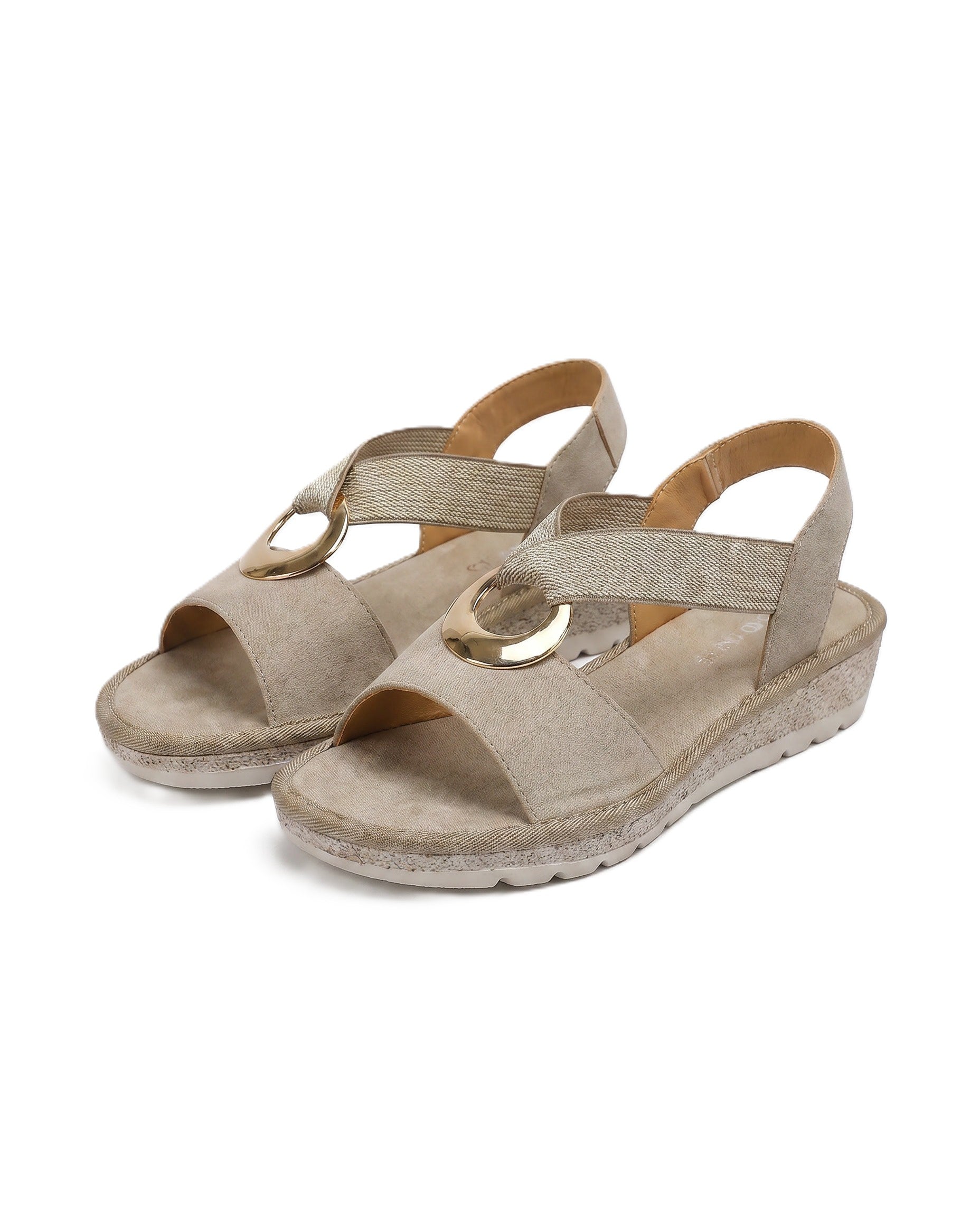 Sandalias Natural Wedge