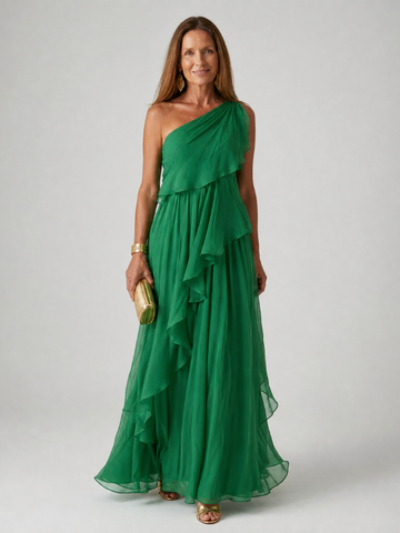 VESTIDO TERESA ASIMÉTRICO