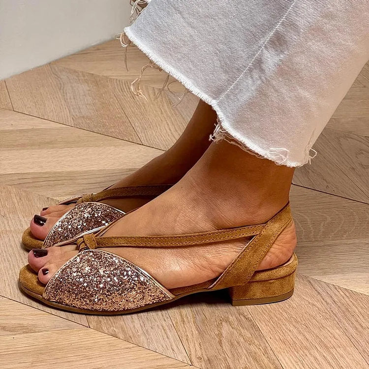 Sandales À Strass