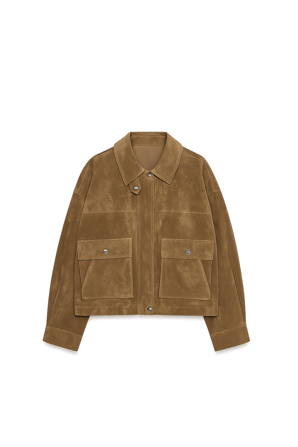 Chaqueta bomber de cuero Nora