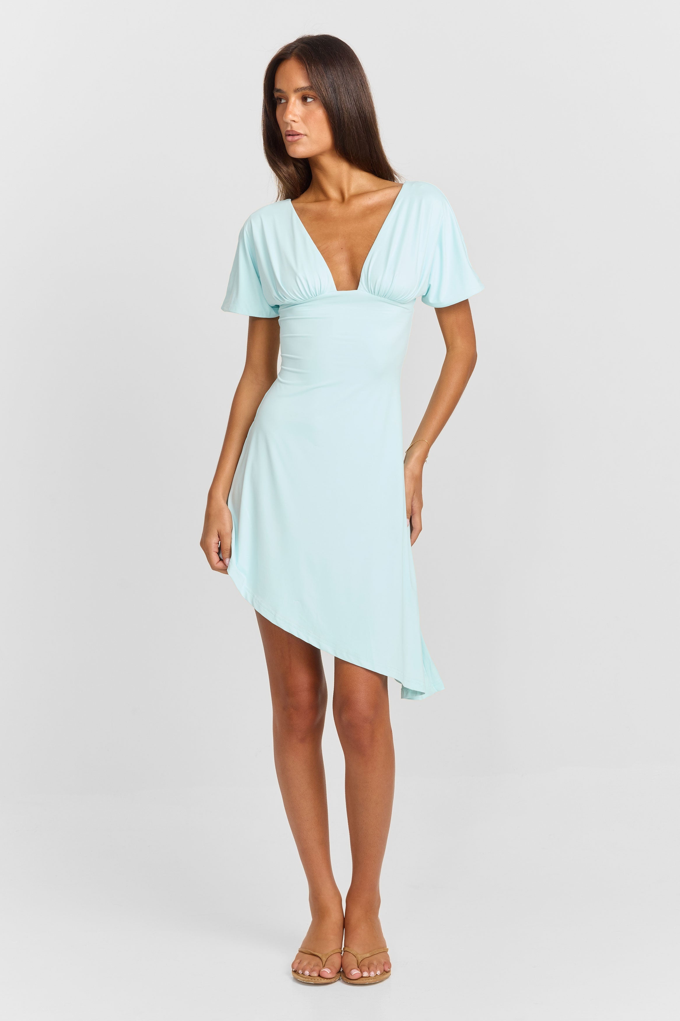 WINNIE | VESTIDO MINI AZUL