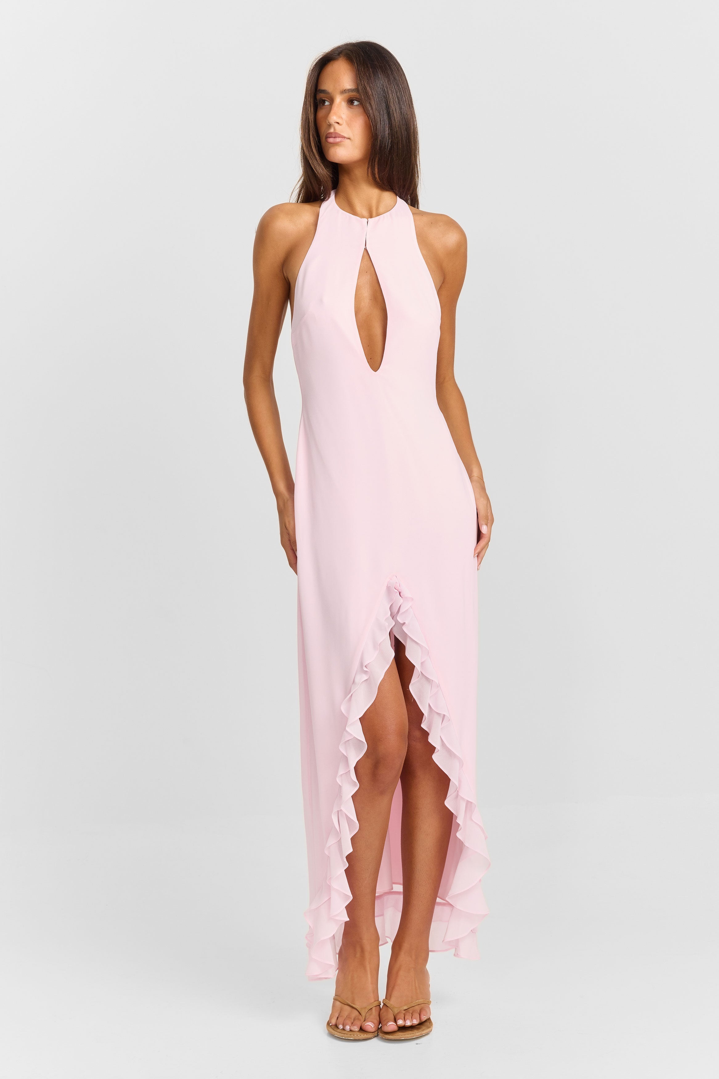 BIANCA | VESTIDO MAXI ROSA