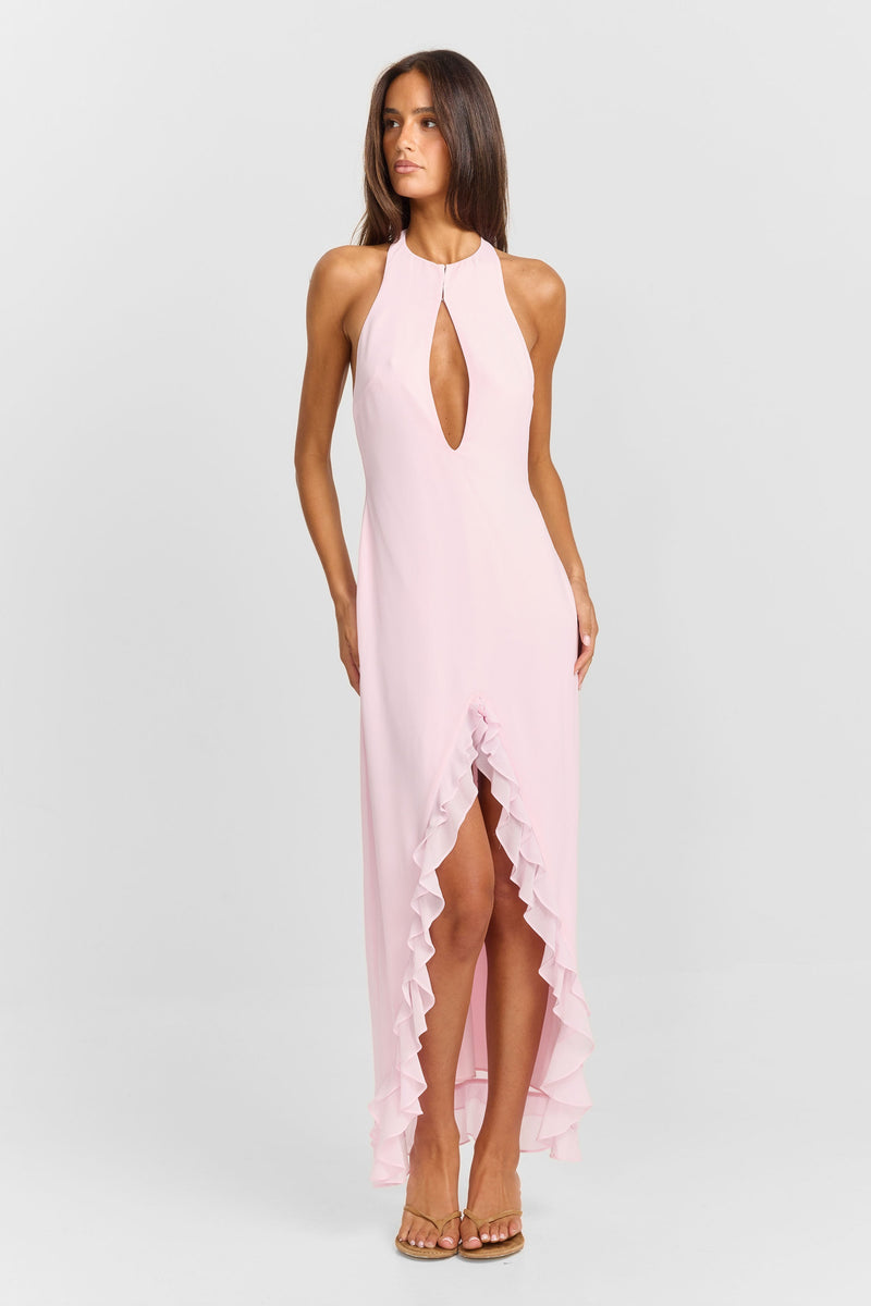 BIANCA | VESTIDO MAXI ROSA