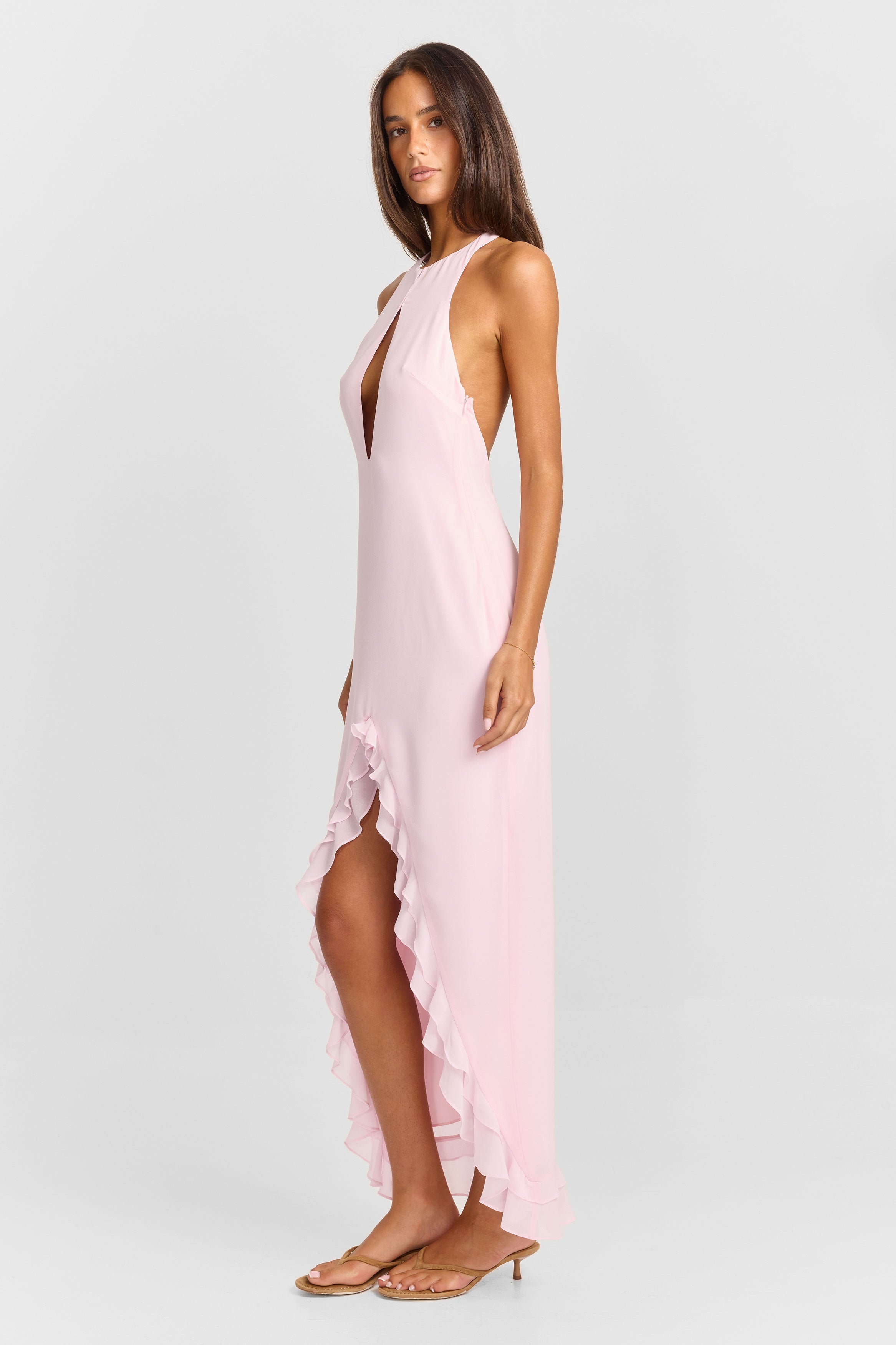 BIANCA | VESTIDO MAXI ROSA