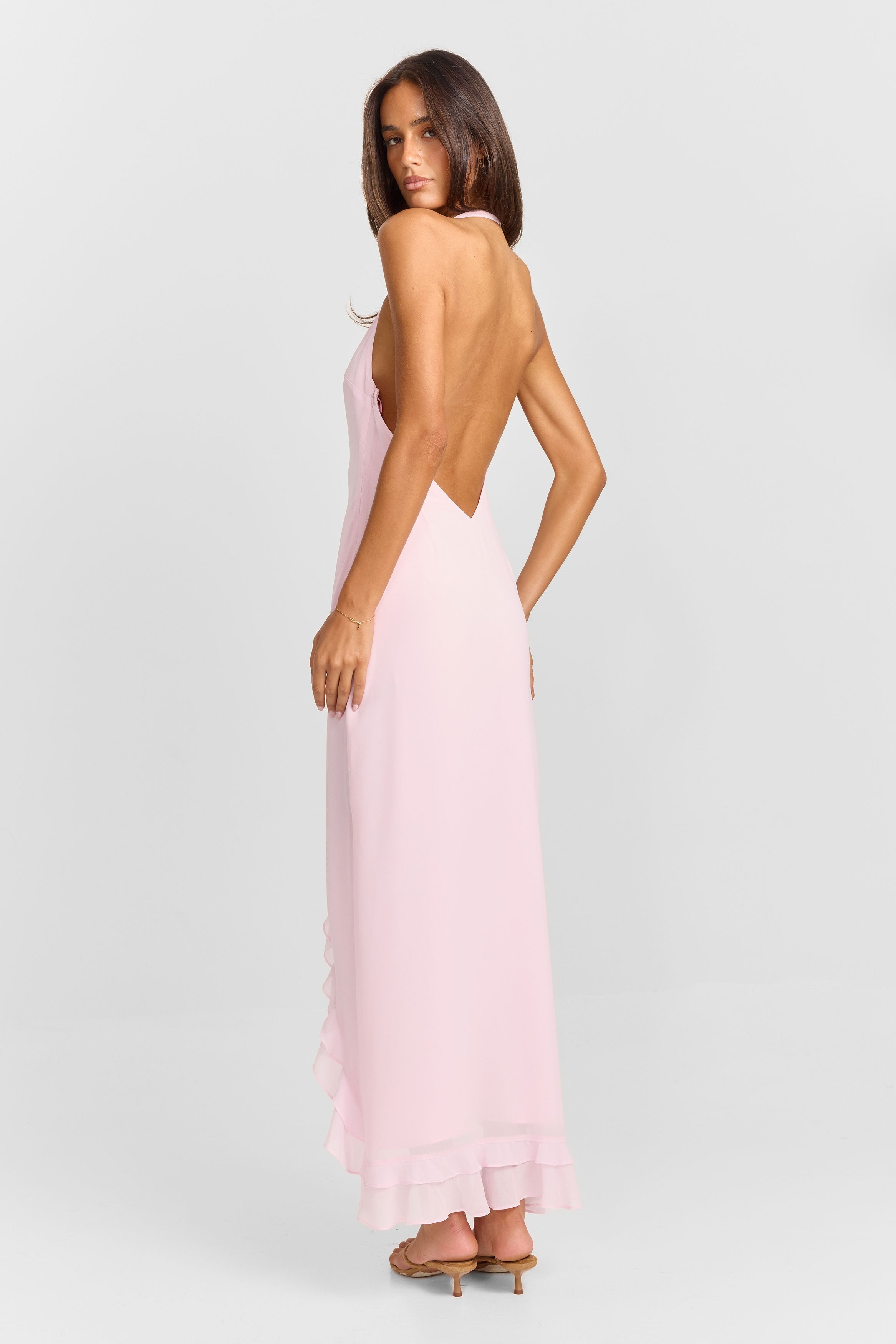 BIANCA | VESTIDO MAXI ROSA