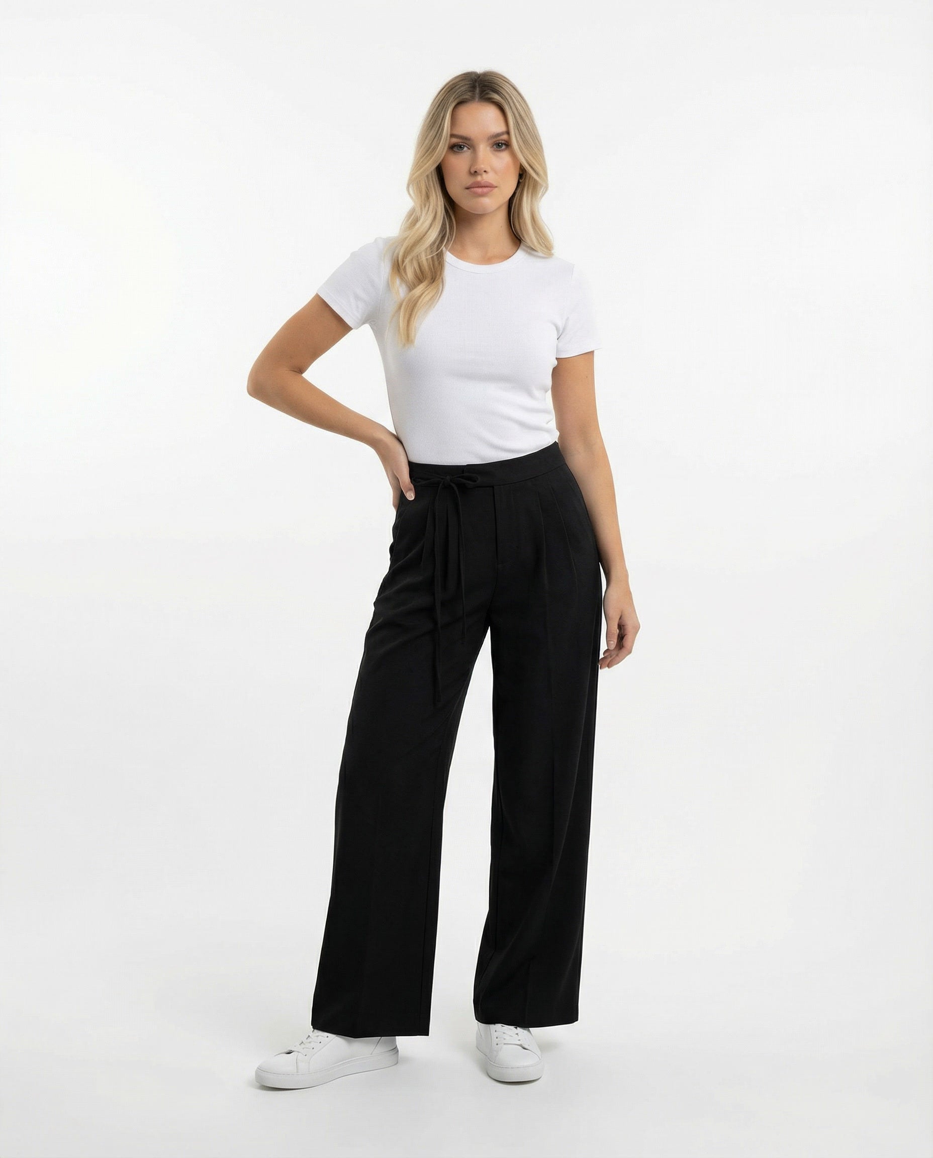 Pantalón Cupro Wide