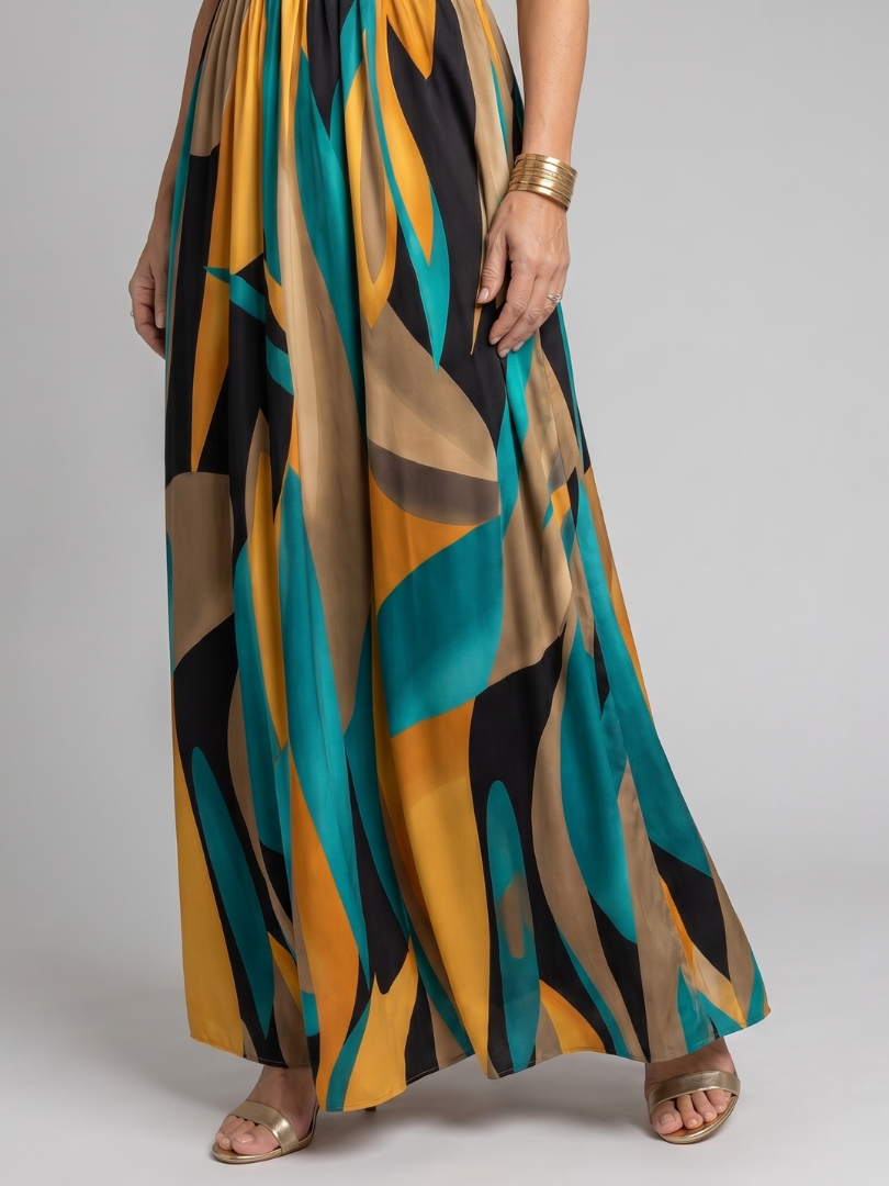 ZARELA | VESTIDO LARGO MUSE
