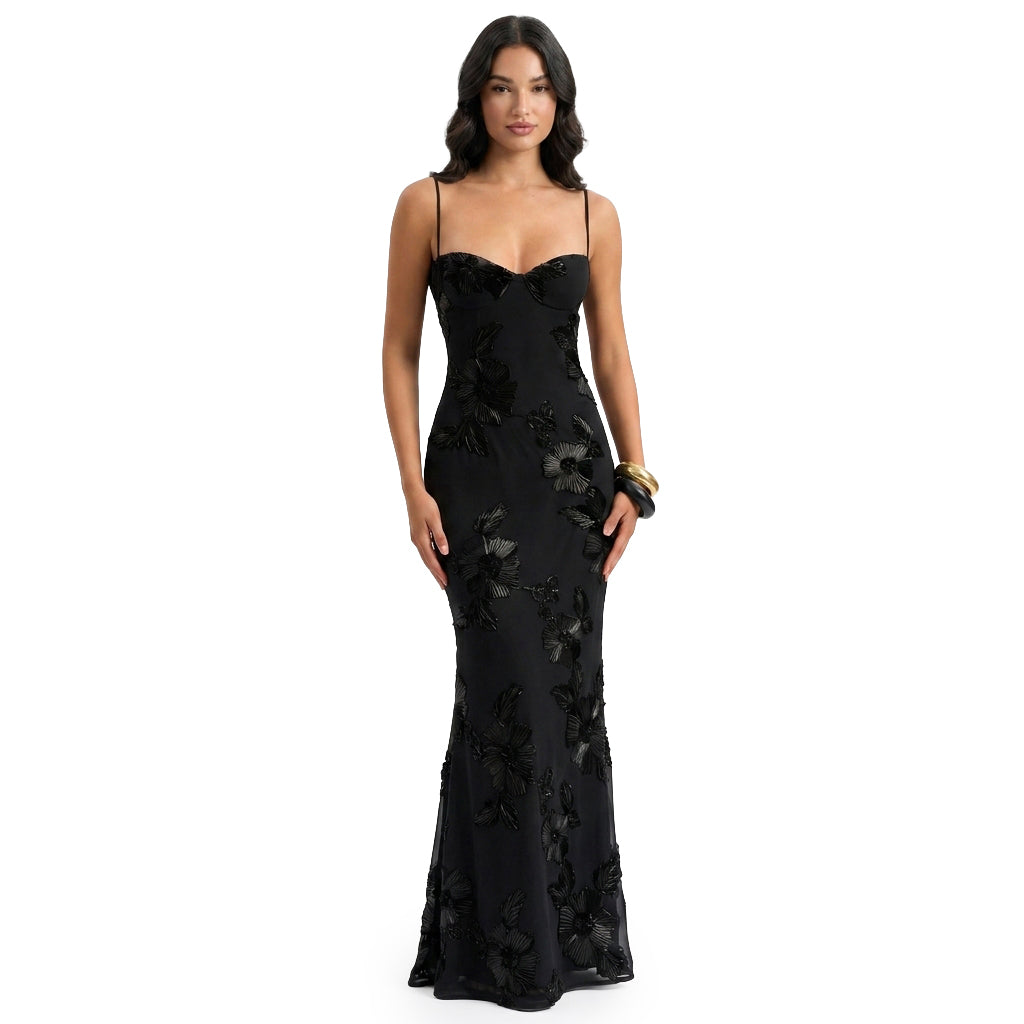 Vestido Floral Backless