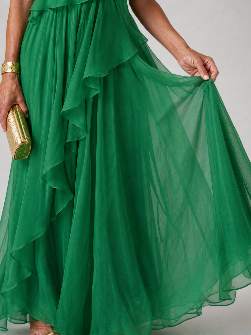 VESTIDO TERESA ASIMÉTRICO