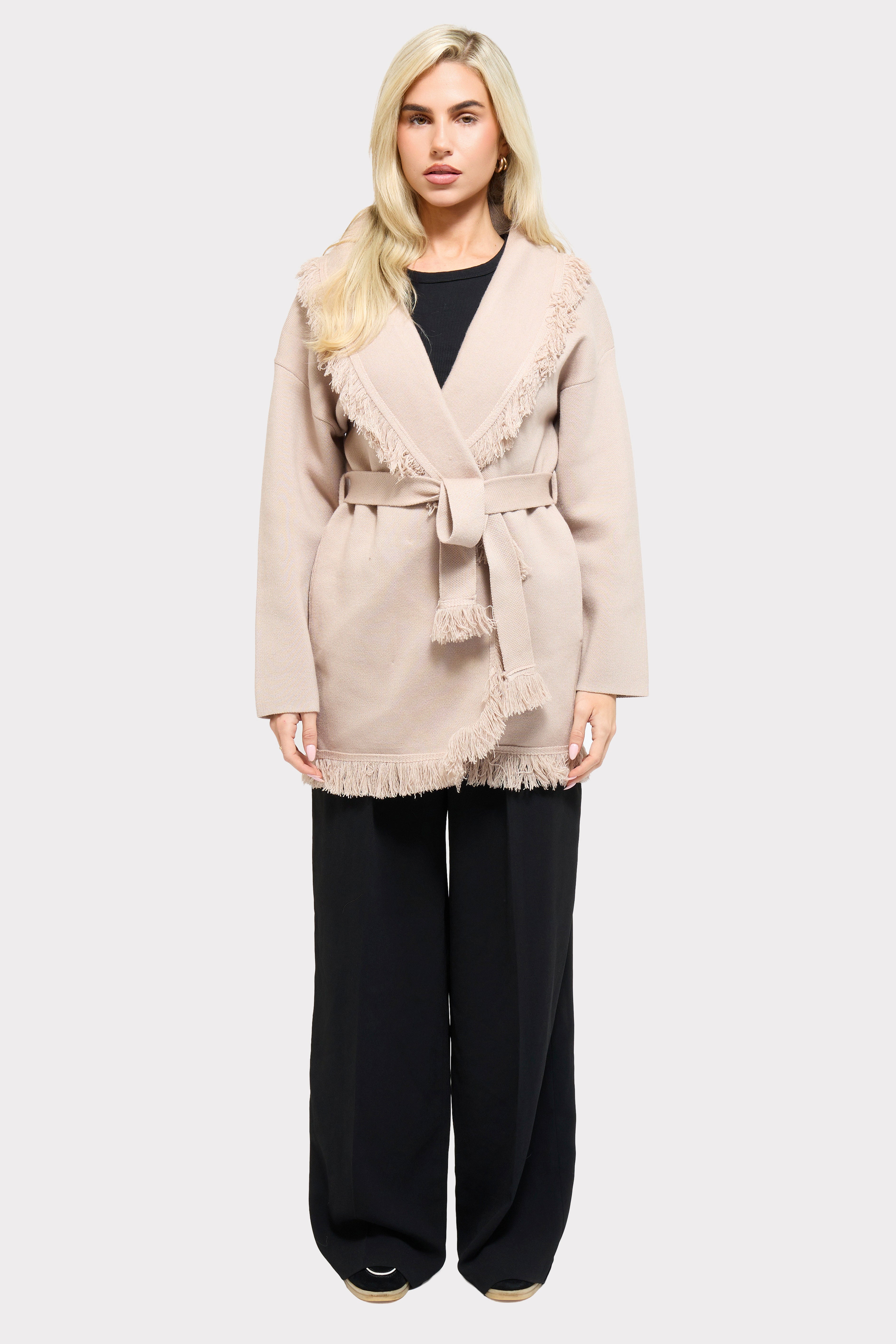 Chaqueta Beige Empolvado