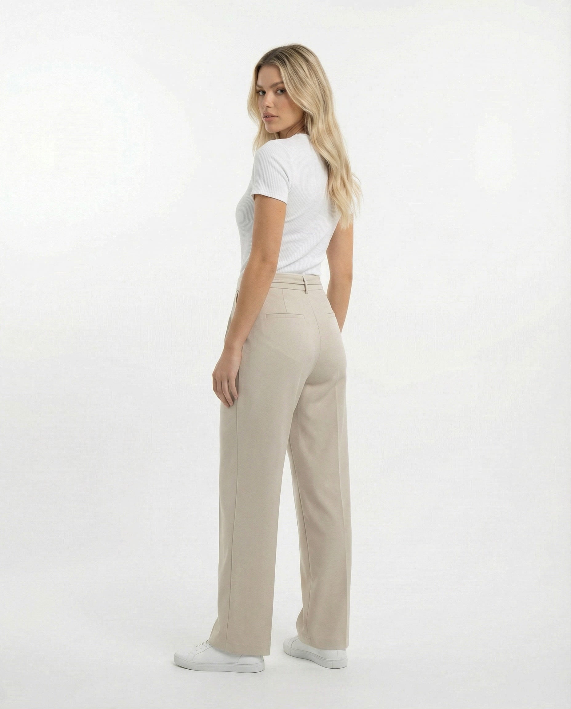 Pantalón Cupro Wide