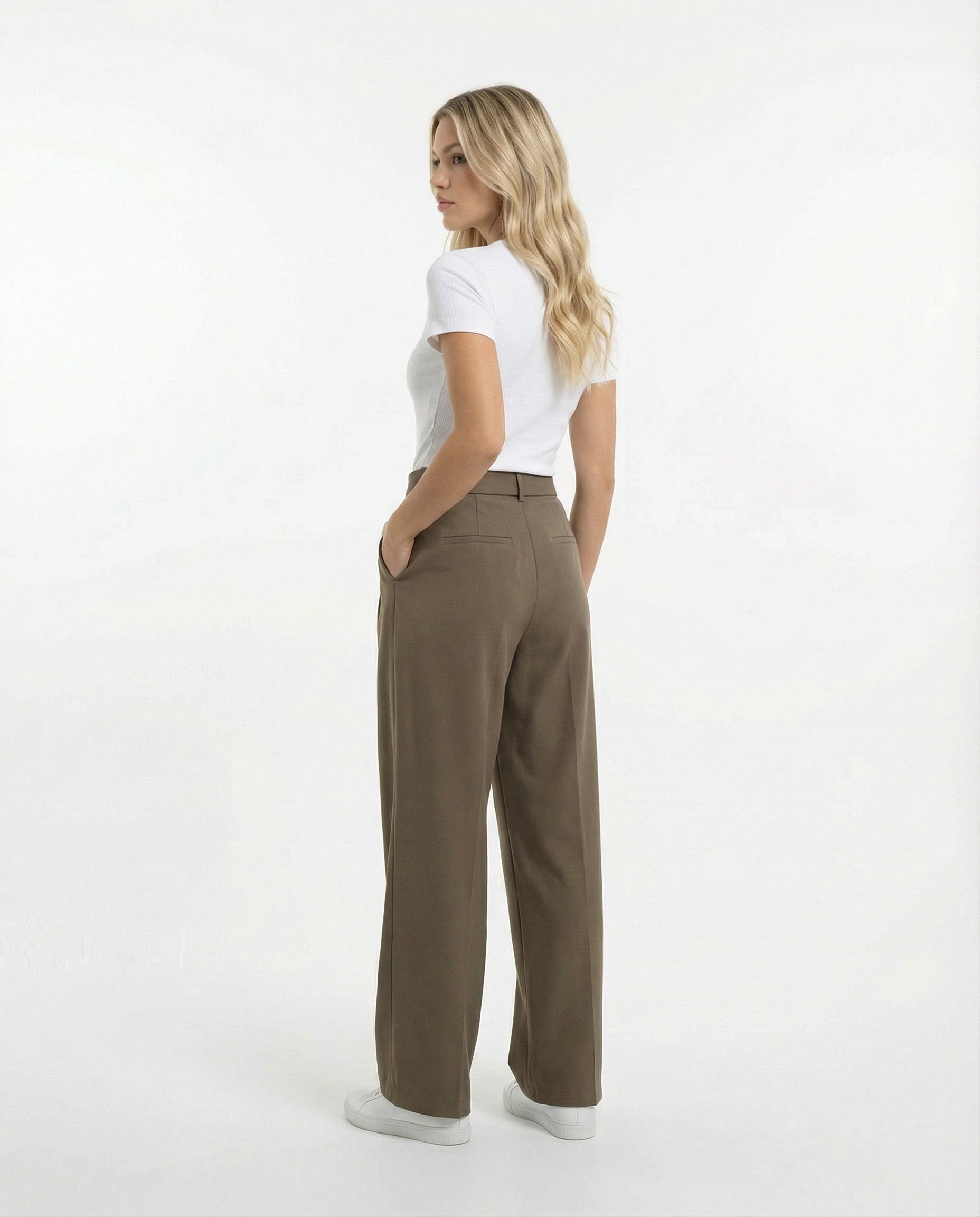 Pantalón Cupro Wide