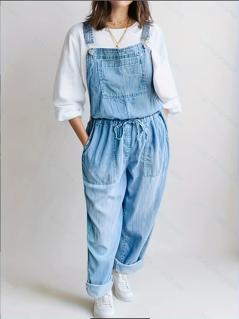 GRACE | MONO DENIM DE CORTE RELAJADO