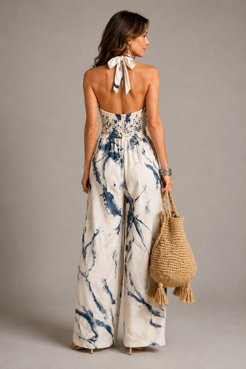 OCEAN INK | MONO ESTAMPADO HALTER