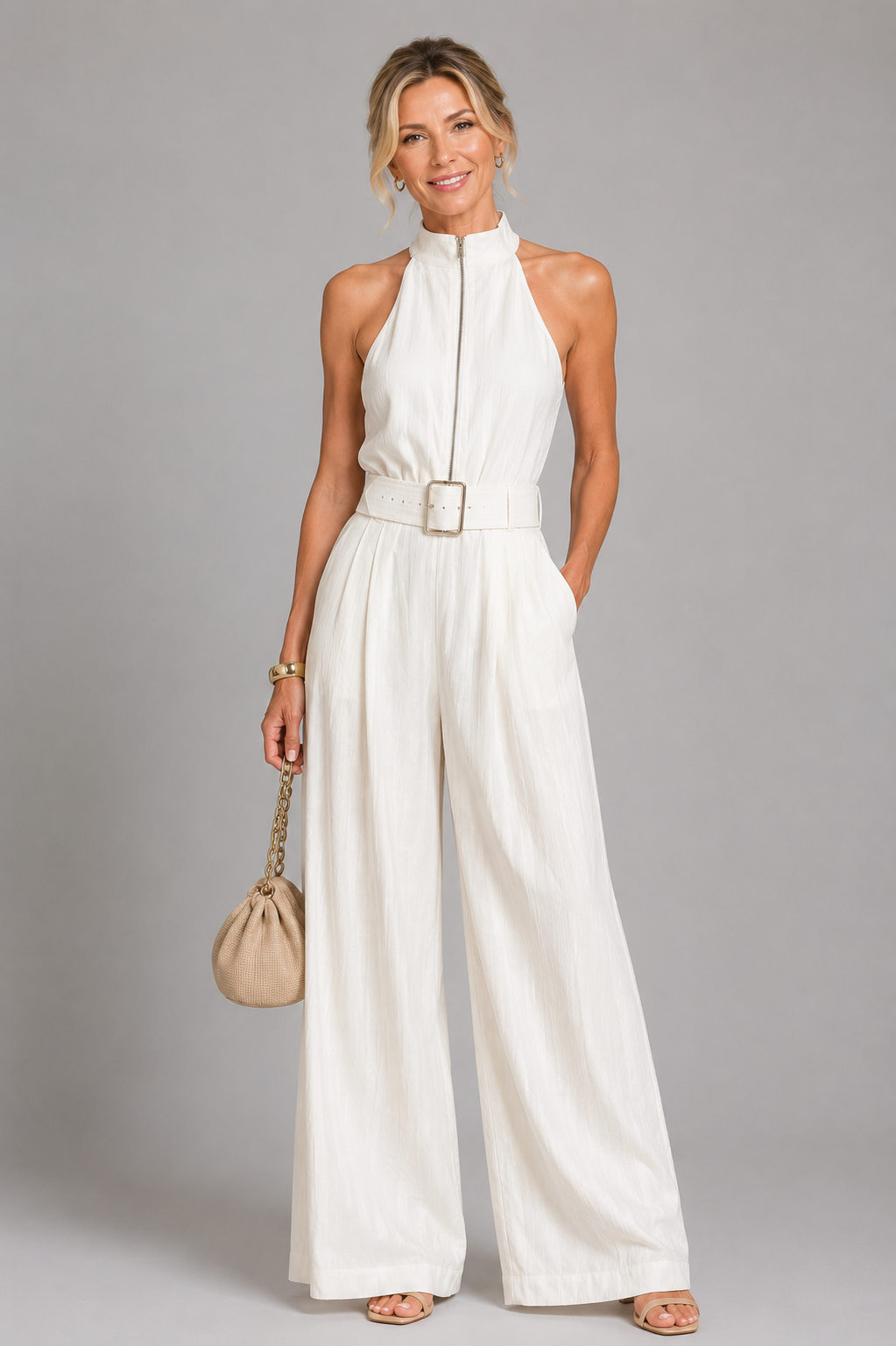 URBAN CHIC | MONO ELEGANTE CON CINTURÓN
