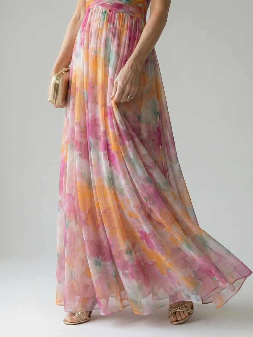 IZEL | VESTIDO LARGO SUNSET