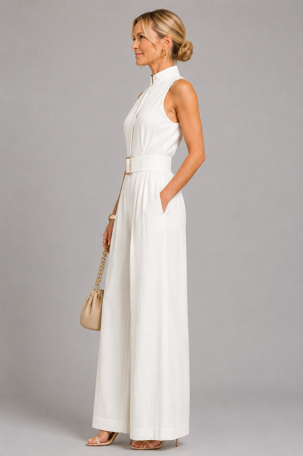 URBAN CHIC | MONO ELEGANTE CON CINTURÓN