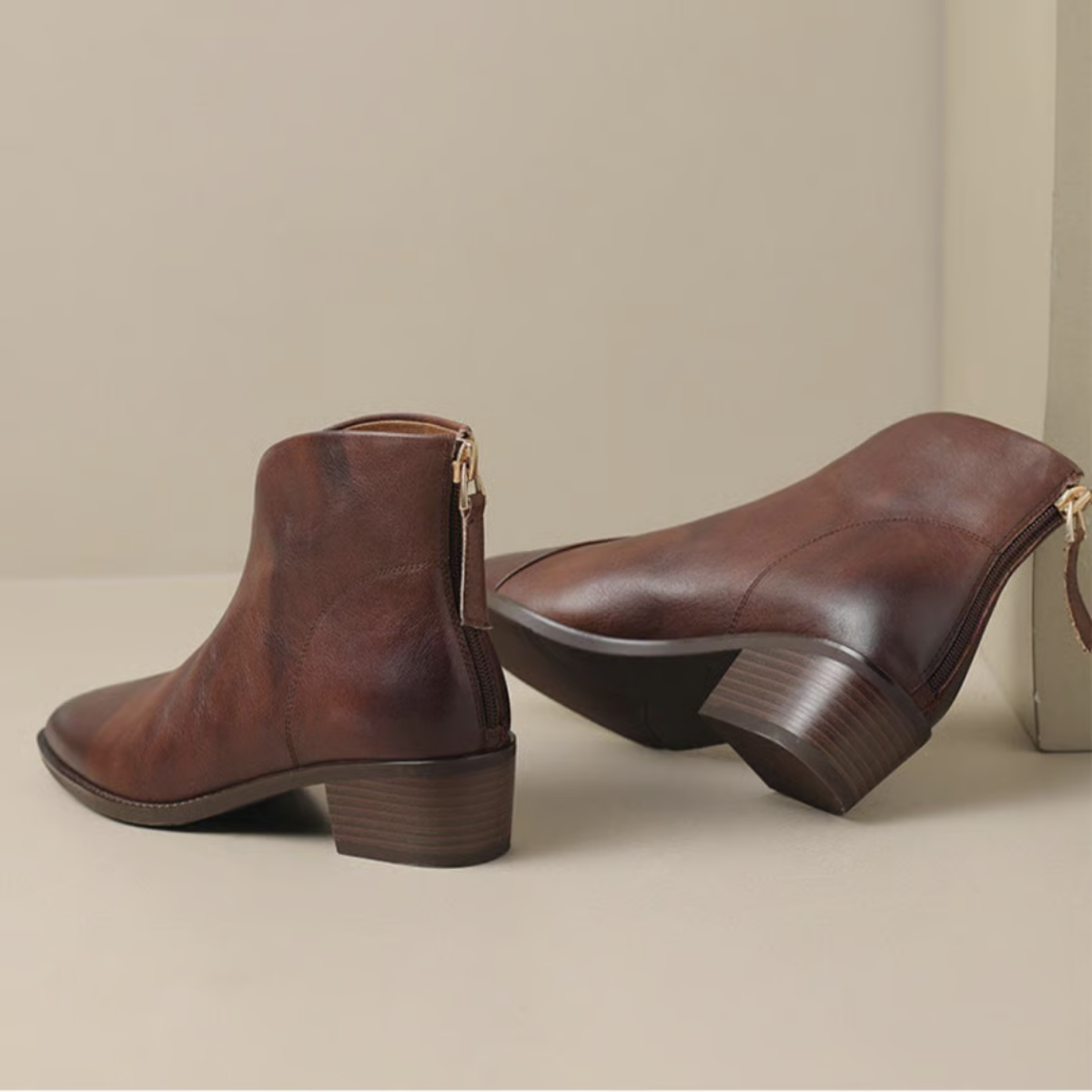 Camilla | Botines chic con tacón bajo
