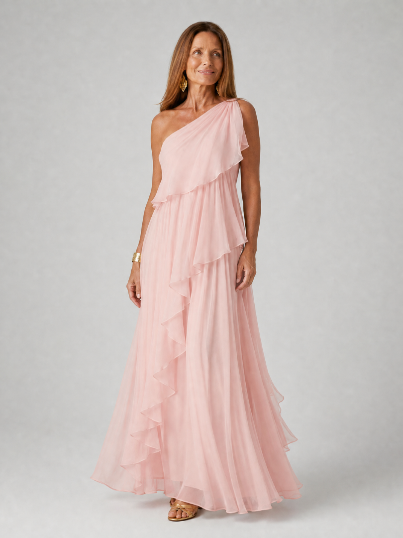 VESTIDO TERESA ASIMÉTRICO
