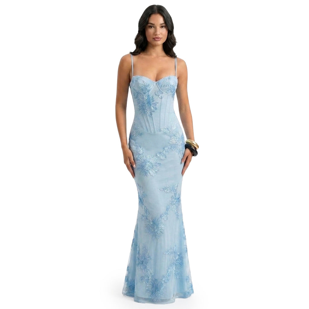 Vestido Floral Backless