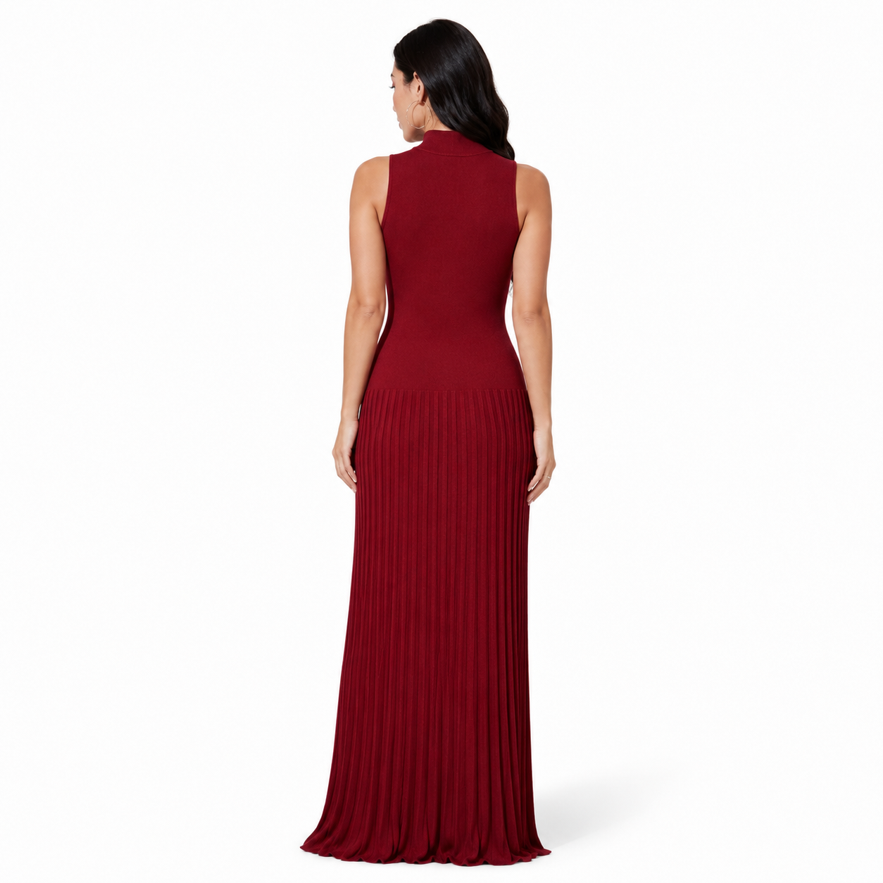 Vestido Borgoña