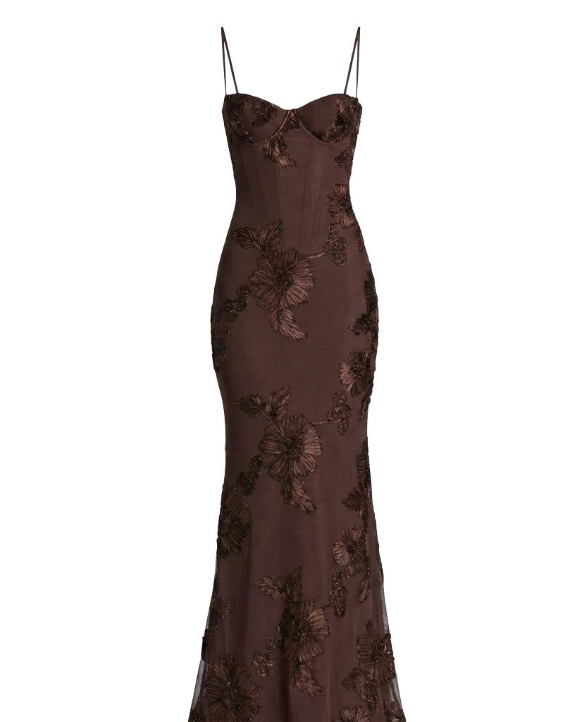 Vestido Floral Backless