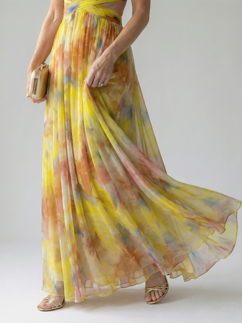 IZEL | VESTIDO LARGO SUNSET