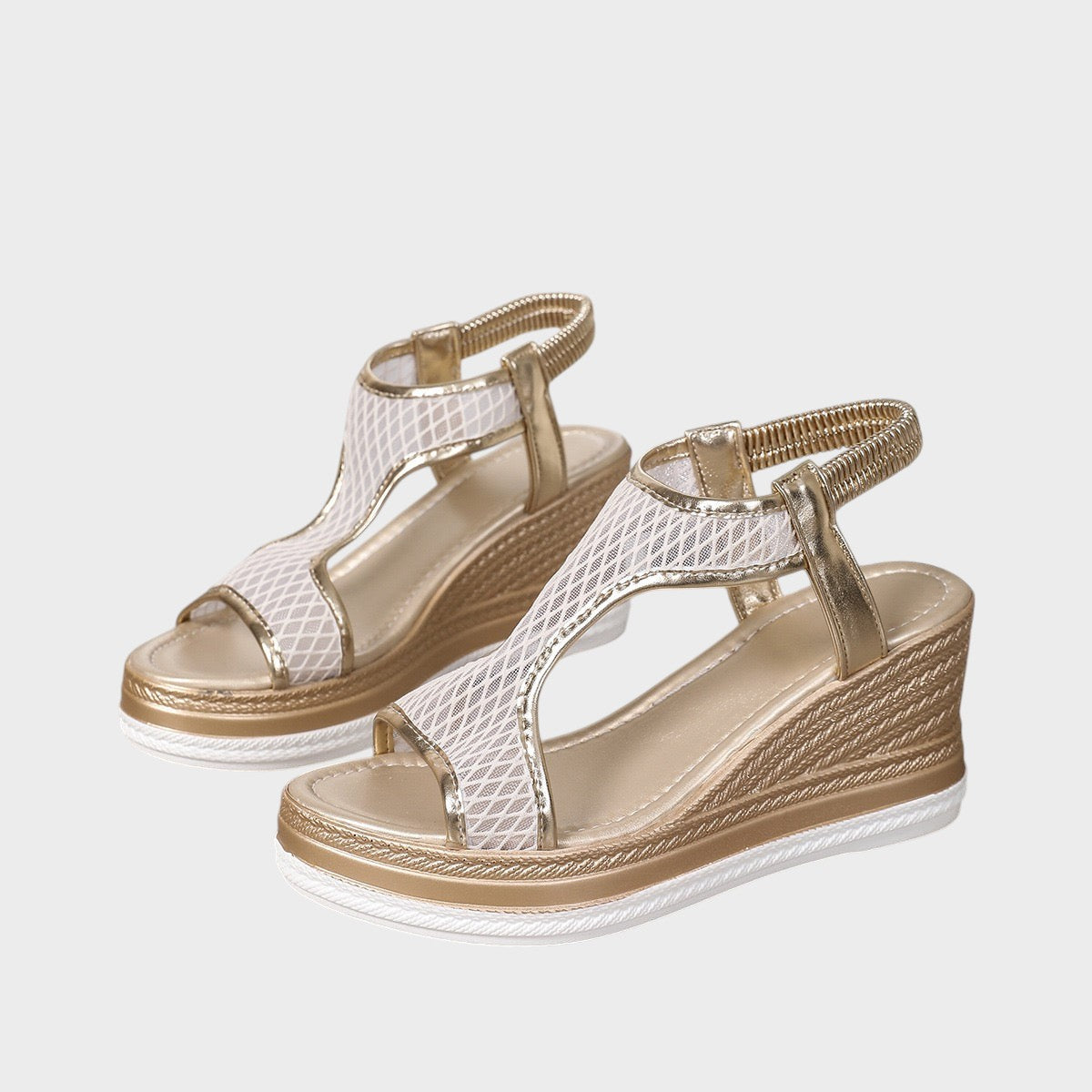 SANDALIAS PAULA DE CONFORT CON CUÑA