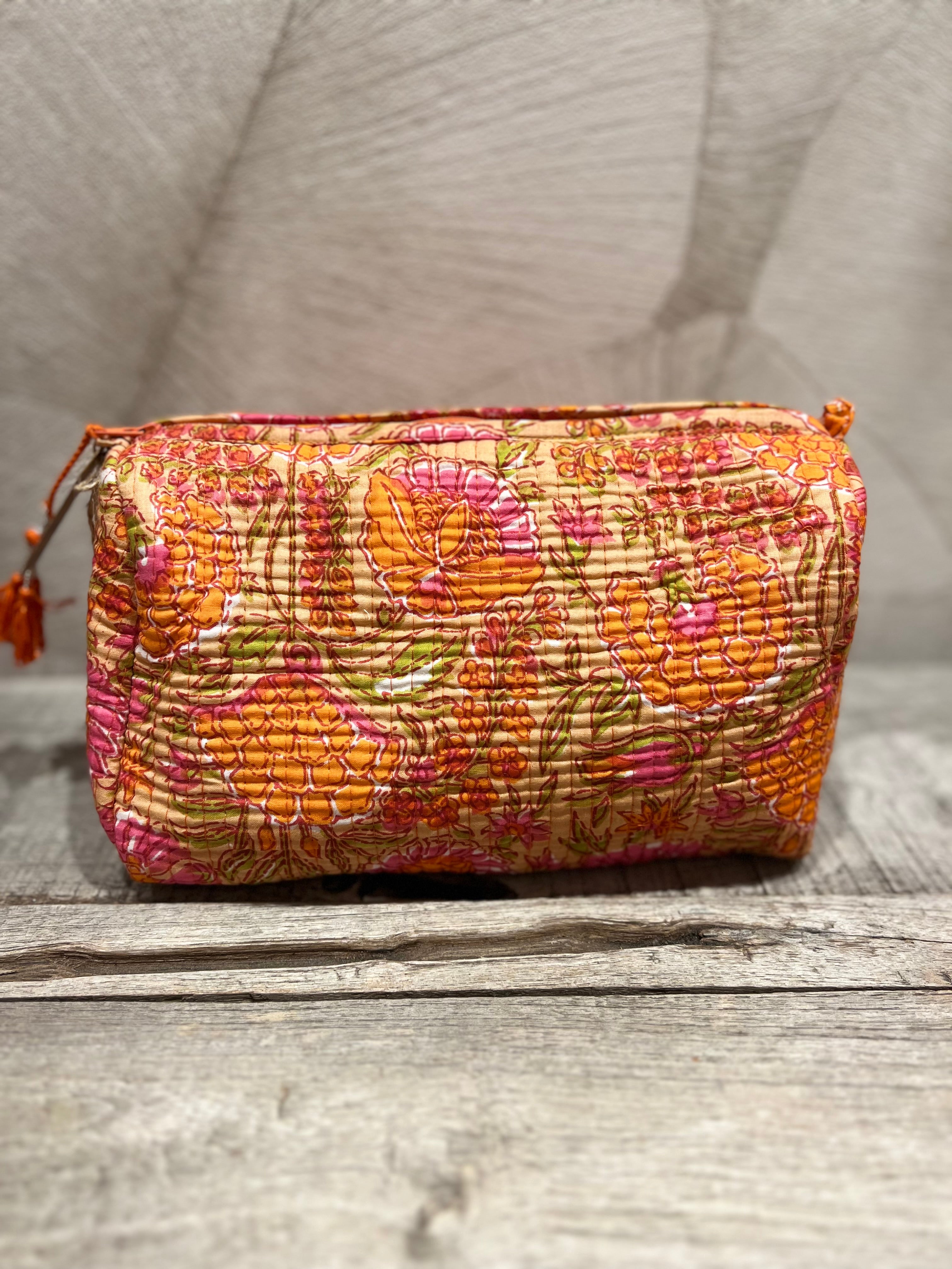 LOD of Love- Toilettas Orange Flower Print