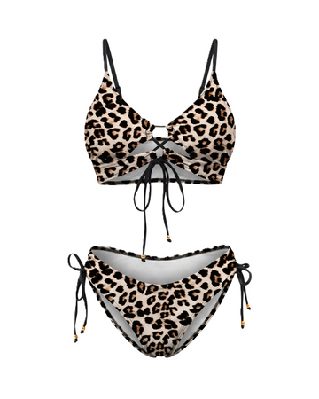 Bikini Leopard Straps
