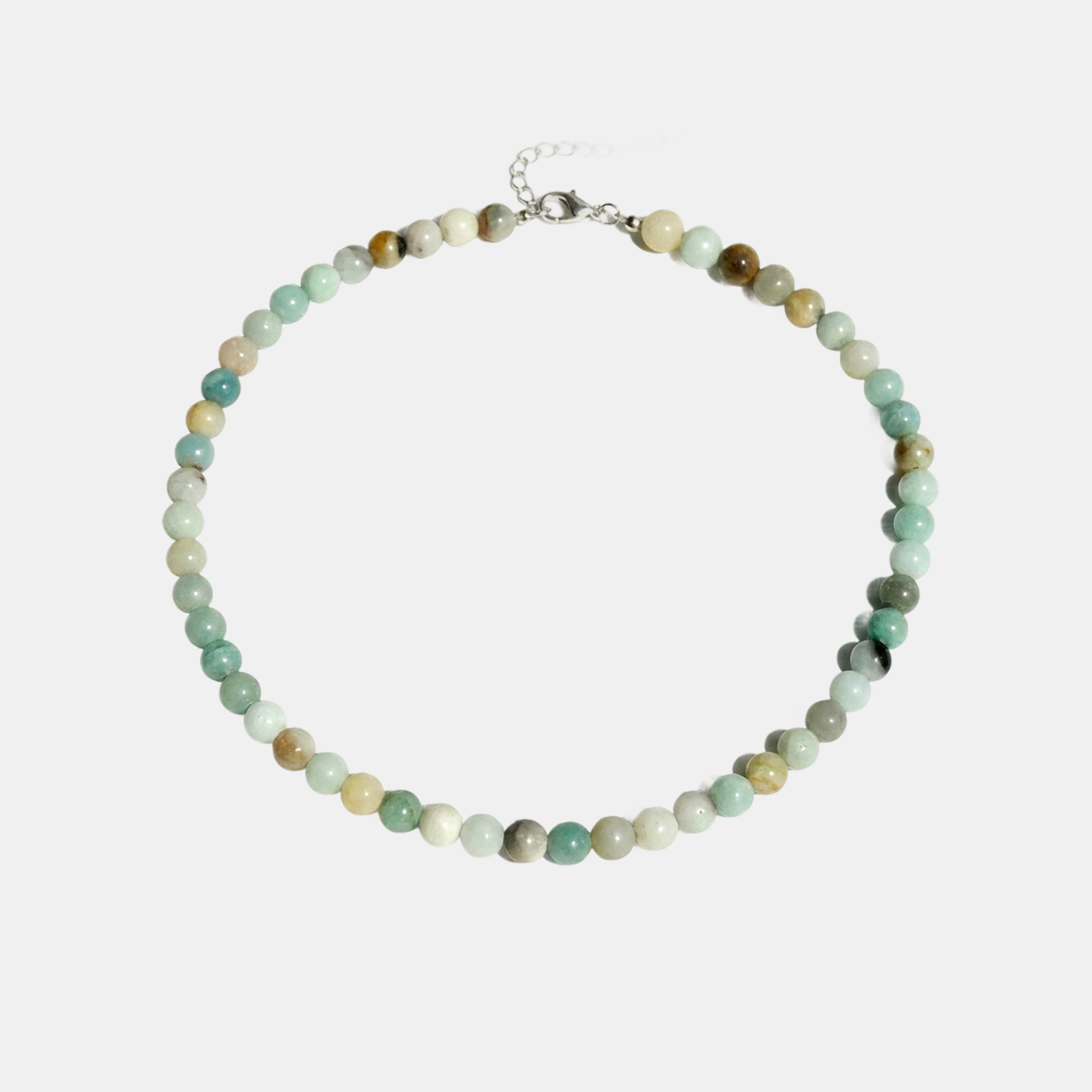 Amazonite™ | Collier en Amazonite Plaqué Or