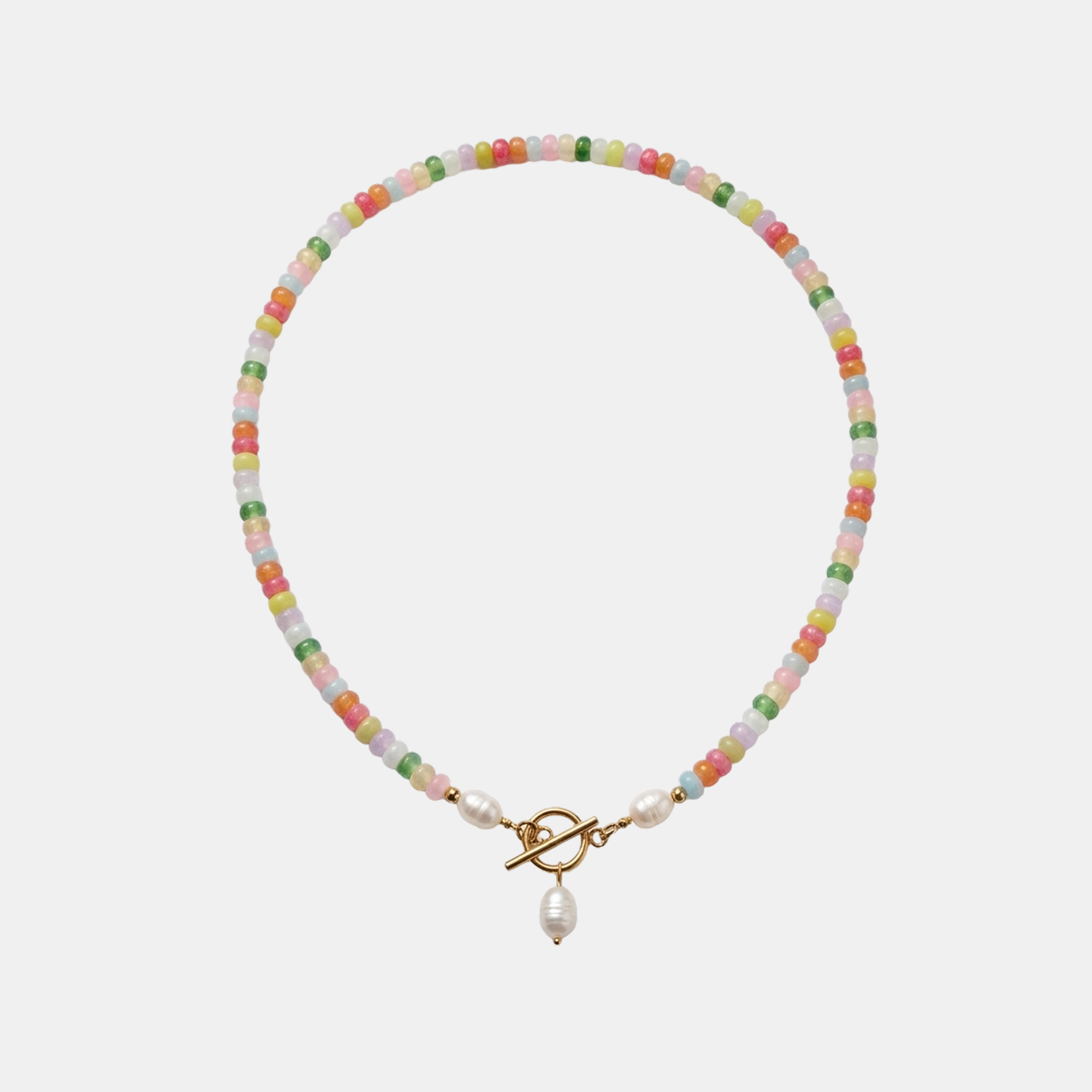 Candy™ | Collier Candy en Perles Plaqué Or