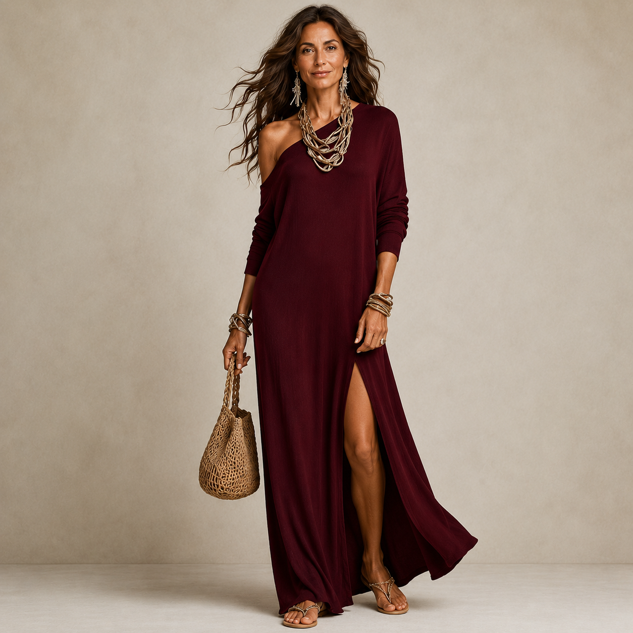VESTIDO SERINA ASIMÉTRICO