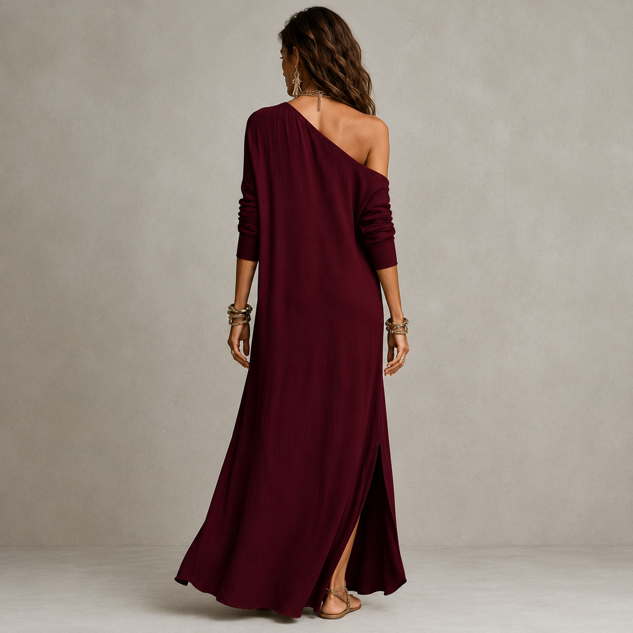 VESTIDO SERINA ASIMÉTRICO