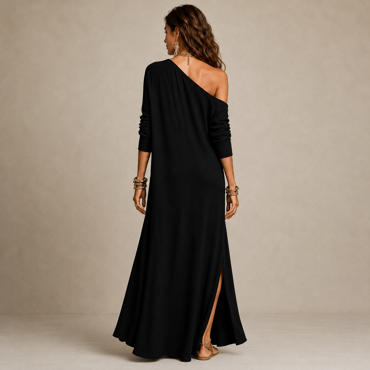 VESTIDO SERINA ASIMÉTRICO