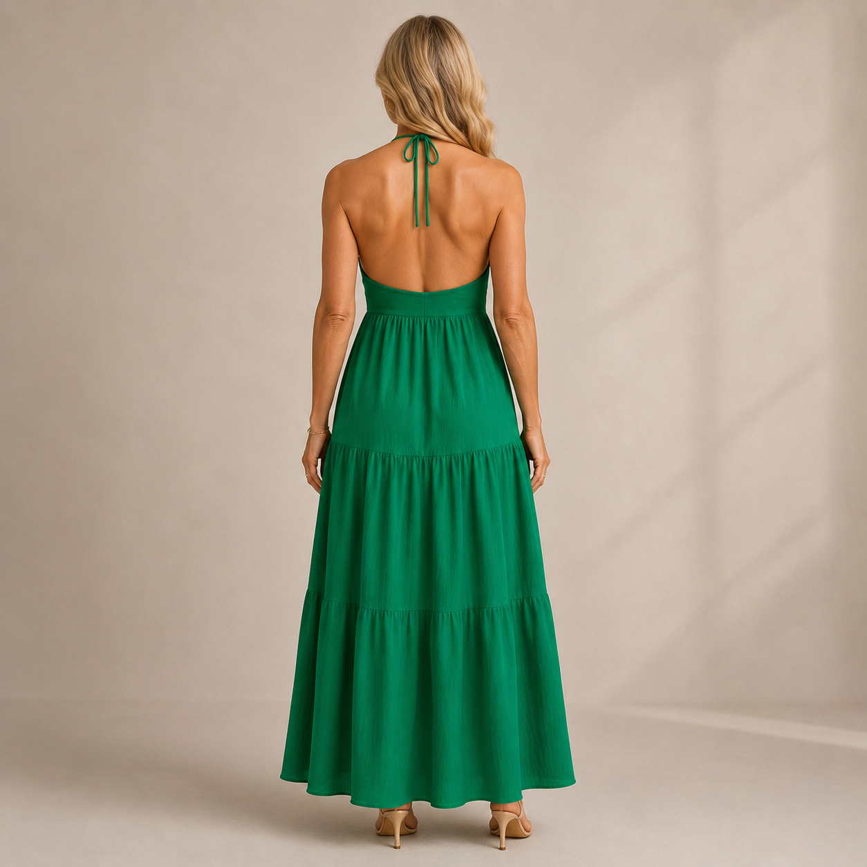 VESTIDO SOLARA HALTER