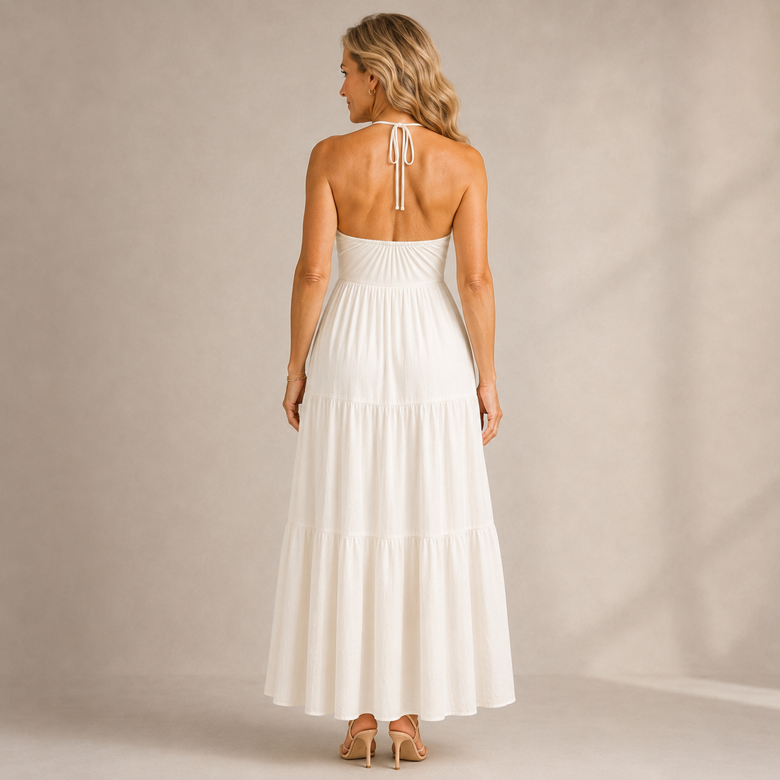 VESTIDO SOLARA HALTER