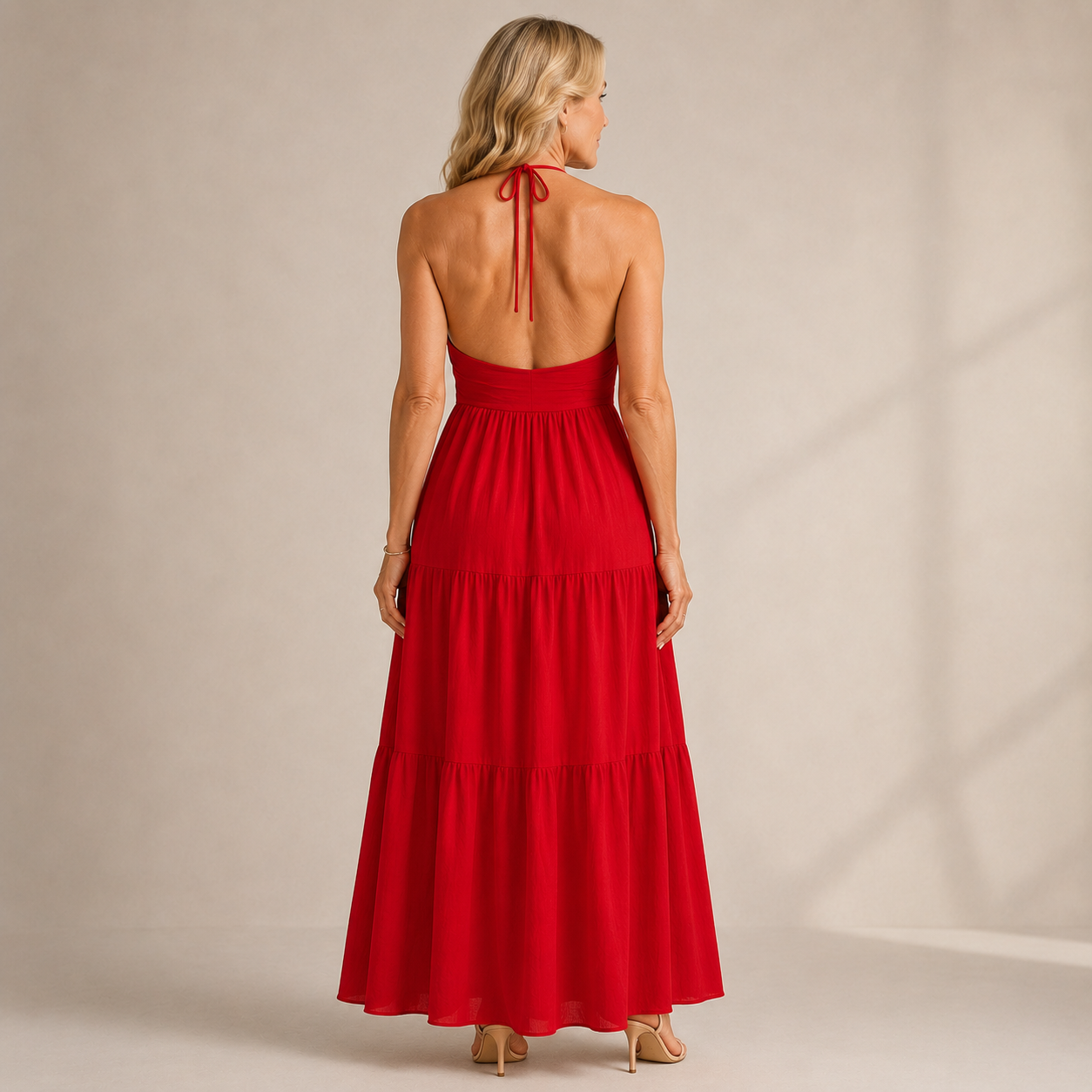 VESTIDO SOLARA HALTER