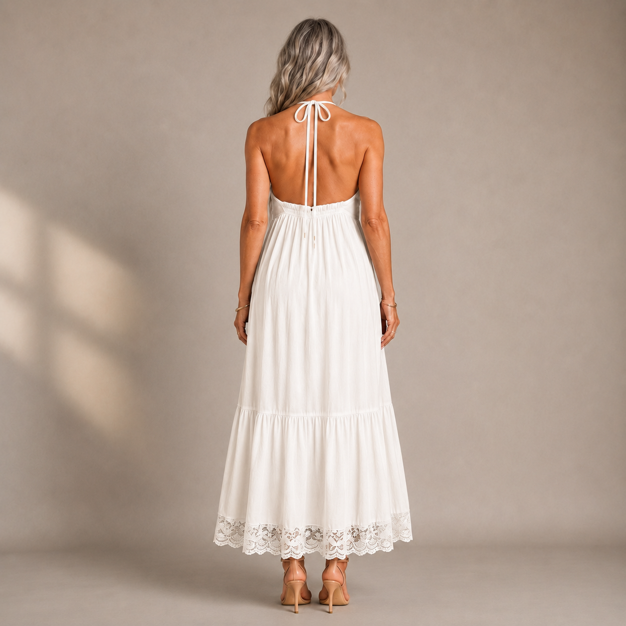 VESTIDO SOLARA HALTER