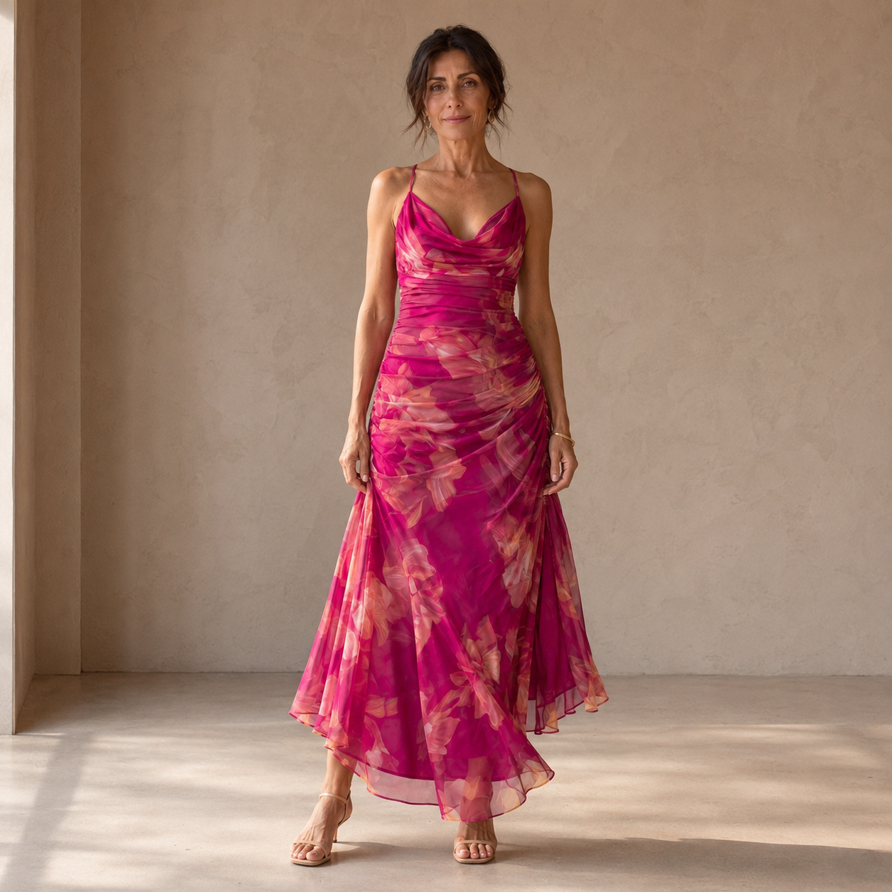 VESTIDO GIORGIA FUCSIA