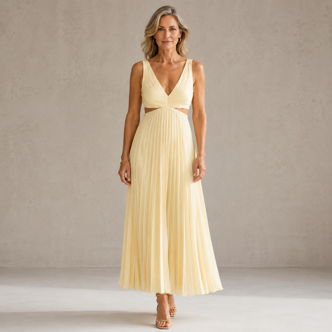VESTIDO HELEN LARGO FLUIDO