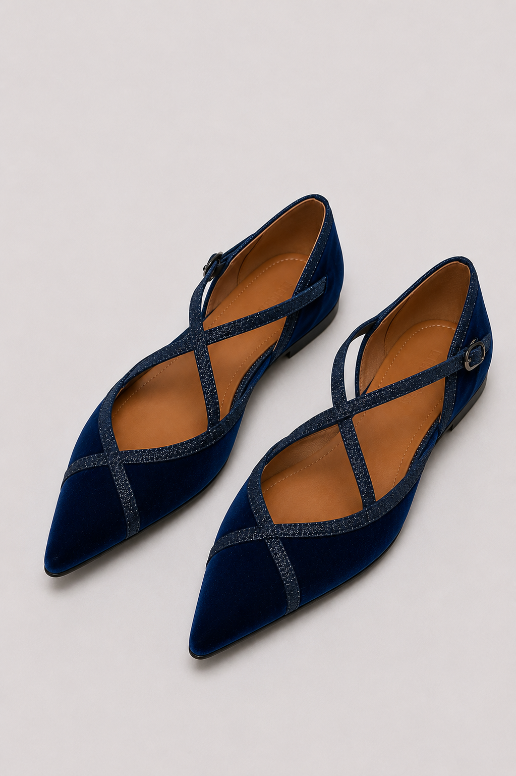 Noëlle | Mocassins Chics Bleu Marine