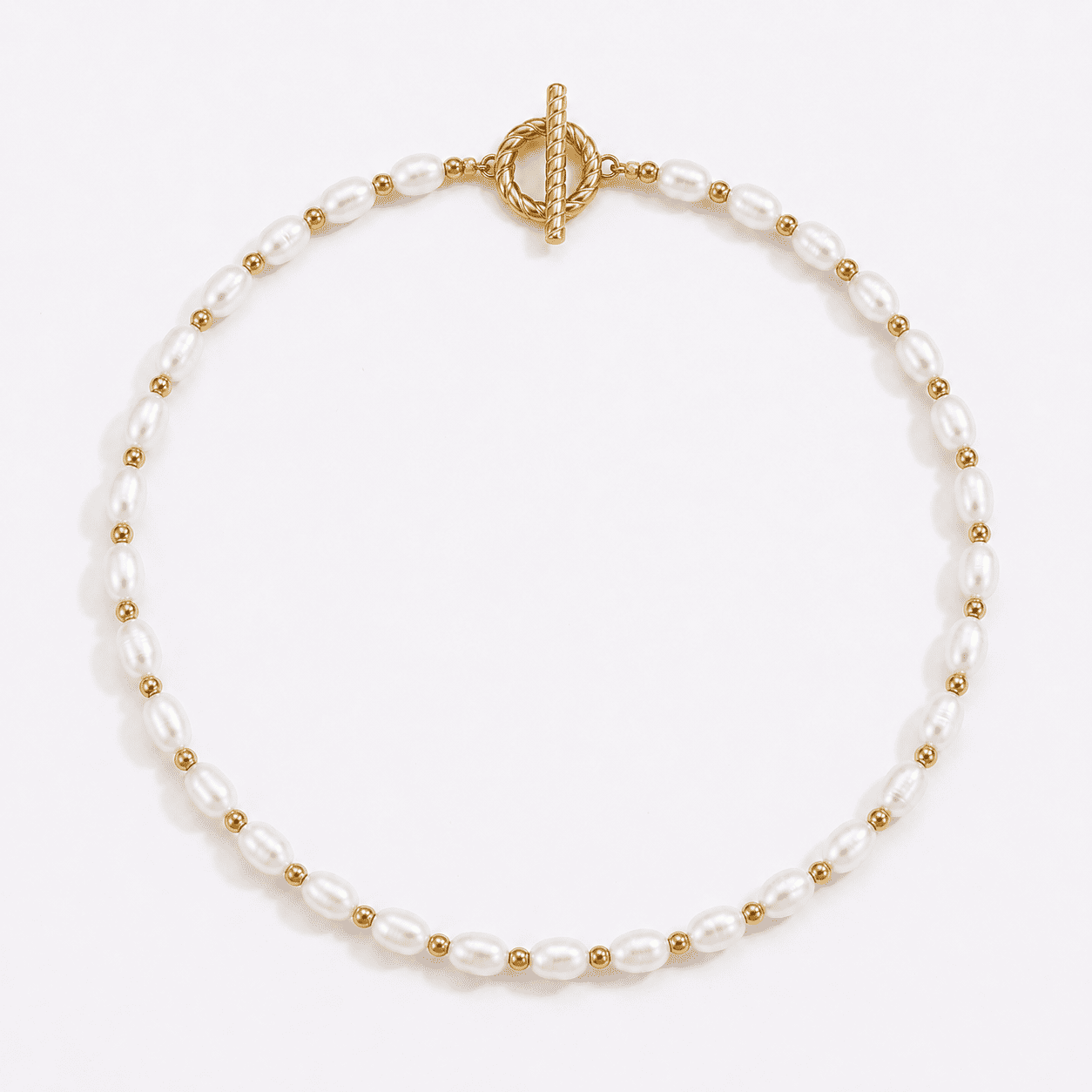 Lueur™ | Collier Perlé Plaqué Or