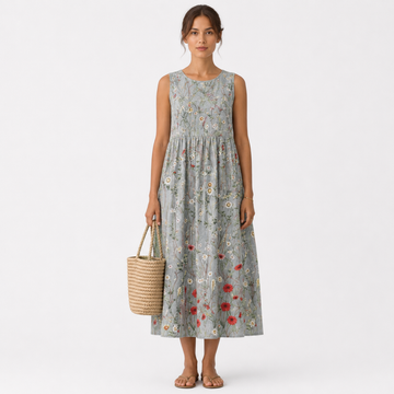 VESTIDO ASTA MIDI FLUIDO