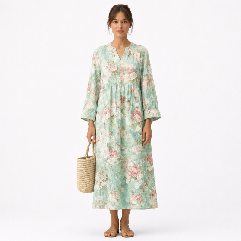 VESTIDO VILMA MIDI FLORAL