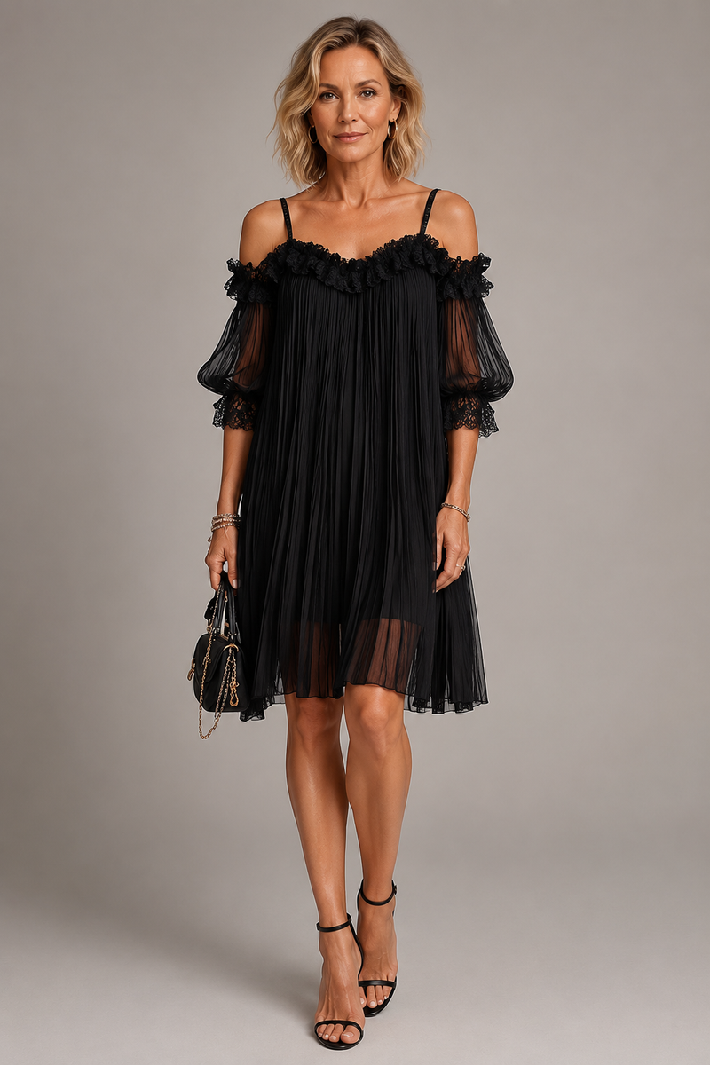 ELINE | VESTIDO MINI DE TERCIOPELO